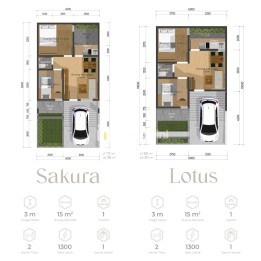 RUMAH ALA JEPANG DI BOGOR 2 KAMAR TIDUR HARGA MULAI 450 JUTA AN