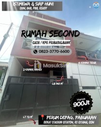 RUMAH BISA KPR BANK/PRIBADI DI KOMPLEK DEPAG PABUARAN