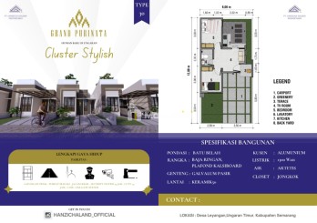 RUMAH PALING TERJANGKAU UNGARAN TIMUR DEKAT EXIT
