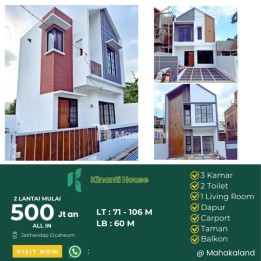 Rumah  2 Lantai Kinanti House