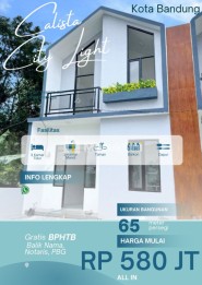 Rumah 2 Lantai Calista City Light