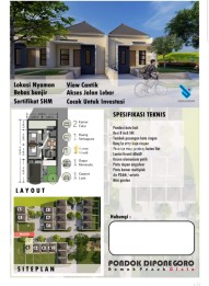Rumah Ready Di Tembalang Bebas Banjir View Kota