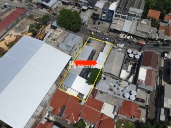 Tanah uk 12x42, pinggir jalan raya area Pamulang,