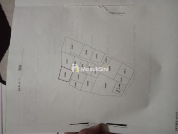 tanah datar 93m SHM padat penduduk
