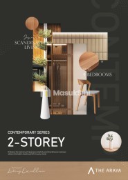 Contemporary Series 2 | Rumah Baru Developer di The Araya