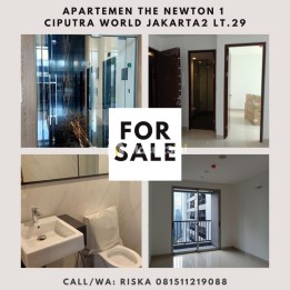 Dijual Brand New The Newton 1  Ciputra World Jakarta 2 Lt 29 Unit 20