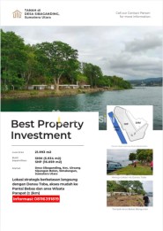 Dijual Tanah daerah Parapat / Danau Toba