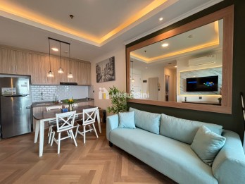 Dijual apartemen City Home MOI mewah cantik 2BR furnished