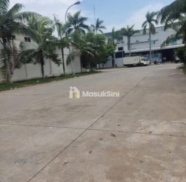 Disewa gudang siap survey akses kontainer 40ft di Harapan Indah Bekasi
