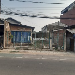 Disewa lahan ada bangunan lokasi strategis di Perintis Kemerdekan