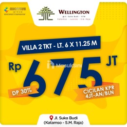 HOT PROJECT!! Villa Baru Komplek WELLINGTON Jala Suka Budi no. 24 - Katamso