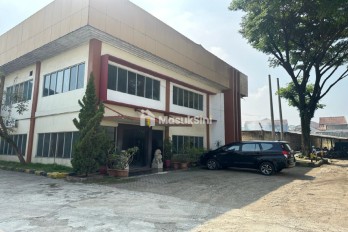 Jual Pabrik dan Tanah Sawah di Raya Cicalengka Majalaya Bandung