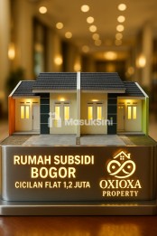 RUMAH SUBSIDI CICILAN FLAT 1,2 JUTA DI BOGOR