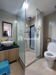 Rumah semi furnished dalam townhouse exclusive di Batu Ampar Condet