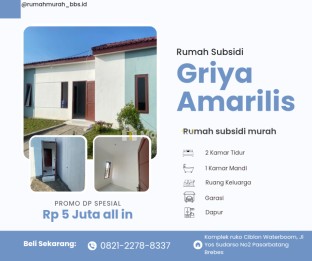 Rumah subsidi murah Brebes