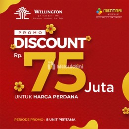 Villa Baru 2 Tingkat Komplek WELLINGTON Jalan