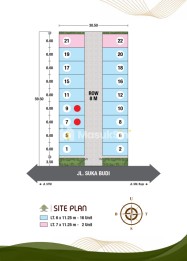 Villa Baru 2 Tingkat Komplek WELLINGTON Jalan Suka Budi no. 24 - Katamso