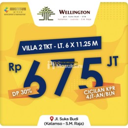 Villa Baru Komplek WELLINGTON Jalan Suka Budi - Katamso, Medan