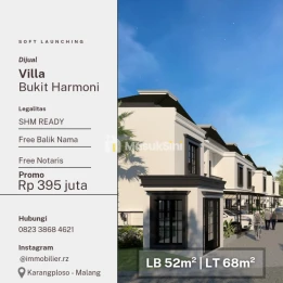 RUMAH KARANGPLOSO MALANG 2025 PROMO 395 JUTA
