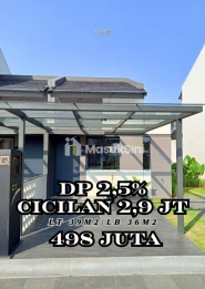 RUMAH MODERN 400 JUTAAN DI SERPONG! Lokasi Diapit 3 Tol! Cicilan Mulai 2 Ju