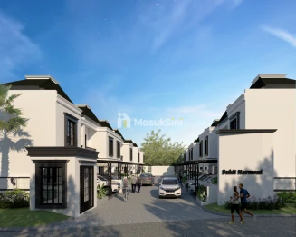 Rumah Malang Modern 2 Lantai View Kota Batu & Gunung Arjuna