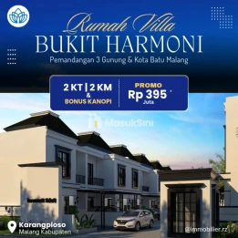 Rumah Malang Modern 2 Lantai Dijual
