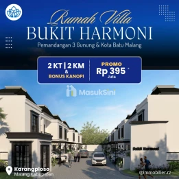 Rumah Malang Promo 395 juta View Kota Batu & Gunung Arjuna