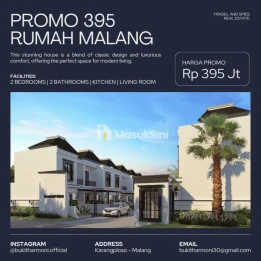 Aku Jual Rumah Malang dekat Kota Batu