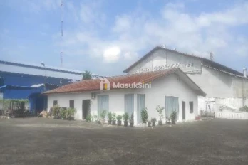 Dijual Gudang Luas Strategis Jalan Garuda Deli Serdang Sumut