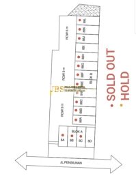 Dijual Rumah Komplek Mutiara Gatsu Jalan Pensiunan/Jl. BLK