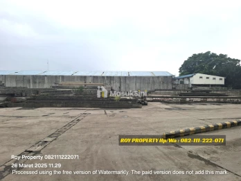 Dijual Tanah Open Yard di Cakung Cilincing Luas 4 Ha Full Beton Siap Bangun