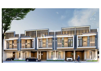 Dijual Villa Baru 2,5 Tingkat di Komplek Eastcotts Residence - Medan