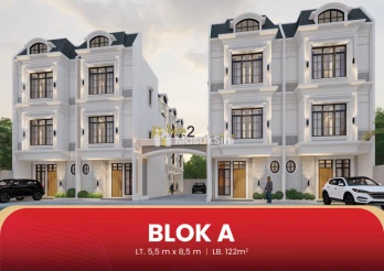 HOT PROJECT!! Villa Baru Komplek Mutiara Wahidin 2 Jalan Runcing - Medan