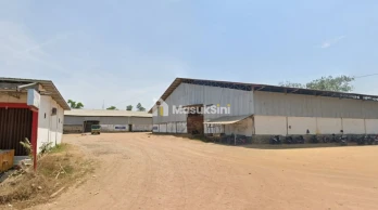 Jual Gudang Luas Strategis di Raya Lintas Martapura Kab Oku Timur