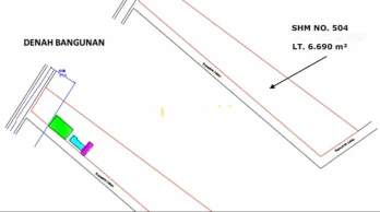 Jual Gudang Luas di Jalan Mulawarman Kota Balikpapan Shm