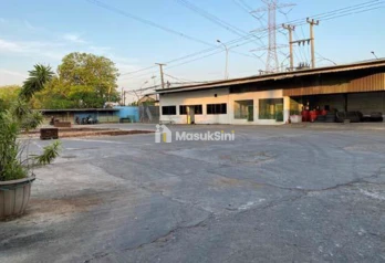 Jual Gudang dan Tanah Shm di Jalan Raya Lemah Abang Kab Bekasi