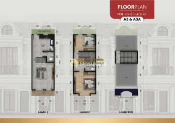 Jual Villa Baru Komplek Adam Malik Residence Jalan Sekata - Medan