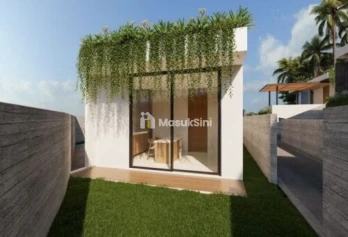 Jual Villa Eksklusif Full Furnished Hadap Utara 1 Kamar Goa Gong Jimbaran