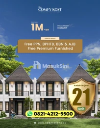 Kapan Peluang Terbaik Investasi Dijual Rumah Kost Luas Tanah 125 Meter