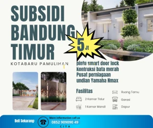 Perumahan subsidi KOTABARU PAMULIHAN