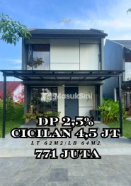 RUMAH 3 KAMAR 700 JUTAAN DI SERPONG Cicilan 4 Jutaan, Lokasi Premium Dekat