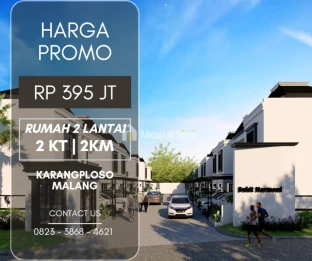 RUMAH KARANGPLOSO MALANG 2025 PROMO 395 JUTA