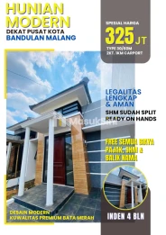 RUMAH MURAH LOKASI STRATEGIS PERUMAHAN BANDULAN
