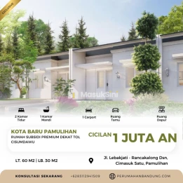 Rumah KPR FLPP Sumedang – DP 0%, Smart Door