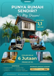 Rumah Modern 3 Kamar, Akses 3 Tol, Fasilitas Premium Harga 1M an di Serpong