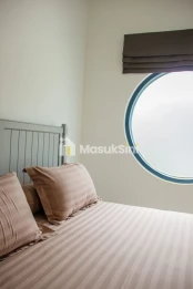 Rumah Modern Beach House Full Furnish Dgn Swimming Pool di Resort Dago Bdg
