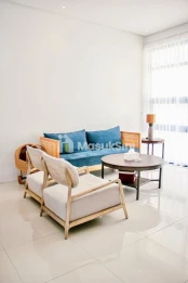 Rumah Yunani Modern Full Furnish Dgn Swimming Pool di Resort Dago Pakar Bdg