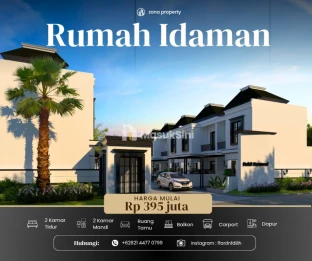 Rumah dijual 2 lantai karangploso -Malang