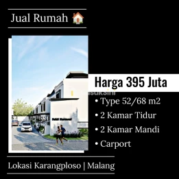 Rumah murah 2 lantai Karangploso, Malang