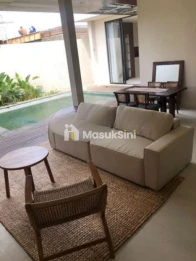 Sewa Villa Baru Siap Huni Hadap Utara 2 Kamar Tanah Lot Tabanan